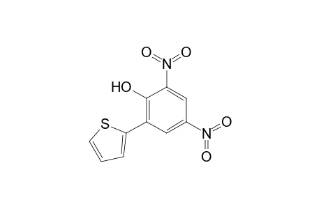 2,4-Dinitro-6-(2-thienyl)phenol