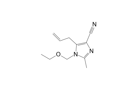 5-Allyl-1-ethoxymethyl-2-methyl-1H-imidazole-4-carbonitrile