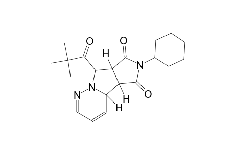(4aR,4bS,7aR,8S)-6-cyclohexyl-8-(2,2-dimethylpropanoyl)-7a,8-dihydro-4aH-pyrrolo[3',4':3,4]pyrrolo[1,2-b]pyridazine-5,7(4bH,6H)-dione