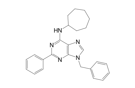 N6-Cycloheptyl-2-phenyl-9-benzyladenine