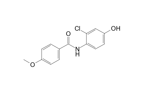 N-(2-Chloro-4-hydroxyphenyl)-4-methoxybenzamide