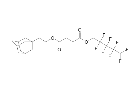 Succinic acid, 2-(adamant-1-yl)ethyl 2,2,3,3,4,4,5,5-octafluoropentyl ester