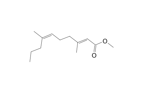 2,6-Decadienoic acid, 3,7-dimethyl-, methyl ester, (E,Z)-