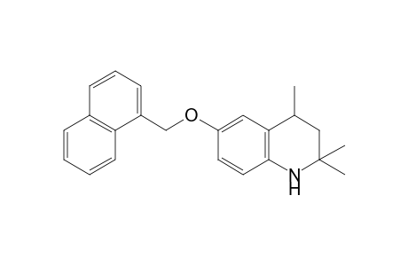2,2,4-trimethyl-6-(1-naphthalenylmethoxy)-3,4-dihydro-1H-quinoline