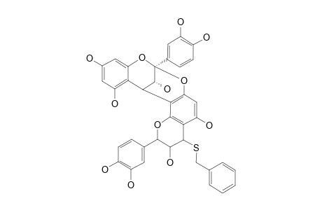 4-BENZYLTHIOPROANTHOCYANIDIN-A2