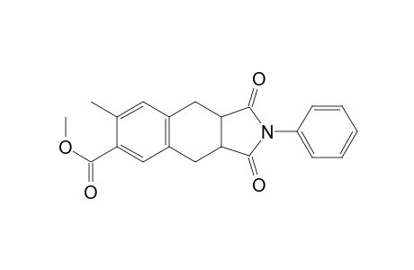 methyl 6-methyl-11,13-dioxo-12-phenyl-12-aza-tricyclo[8.3.0.0(3,8)]tridec-3(8),4,6-trien-5-carboxylate