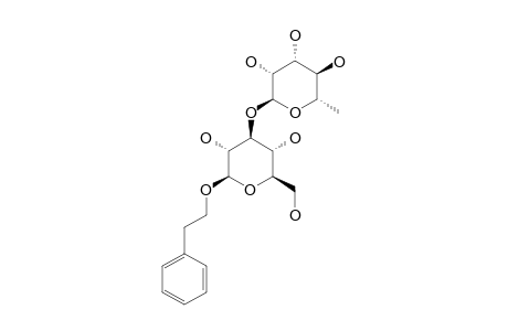 2-PHENYLETHYL-3-O-(6-DEOXY-ALPHA-L-MANNOPYRANOSYL)-BETA-D-GLUCOPYRANOSIDE