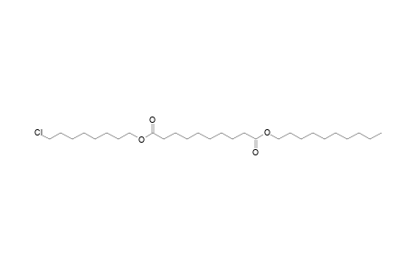 Sebacic acid, 8-chlorooctyl decyl ester