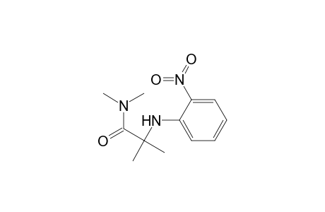 Propanamide, N,N,2-trimethyl-2-[(2-nitrophenyl)amino]-