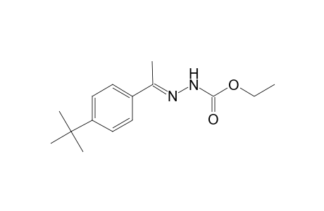 N'-[1-(4-tert-Butyl-phenyl)-ethylidene]-hydrazinecarboxylic acid ethyl ester