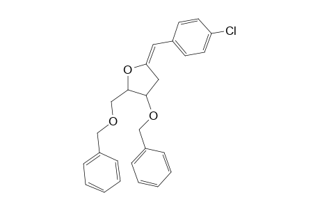 E-2,5-Anhydro-3-deoxy-4,6-di-O-benzyl-1-(4-chlorophenyl)-D-ribo-hex-1-enitol