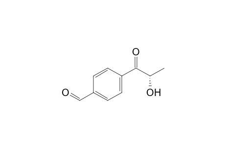 4-[(2S)-2-hydroxy-1-oxopropyl]benzaldehyde