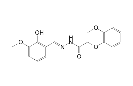 N'-[(E)-(2-hydroxy-3-methoxyphenyl)methylidene]-2-(2-methoxyphenoxy)acetohydrazide