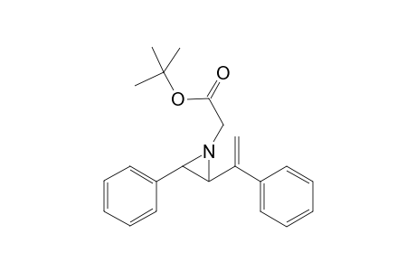 (2'RS,3'RS)-tert-Butyl 2-[2-phenyl-3-(1-phenylvinyl)aziridin-1-yl]acetate