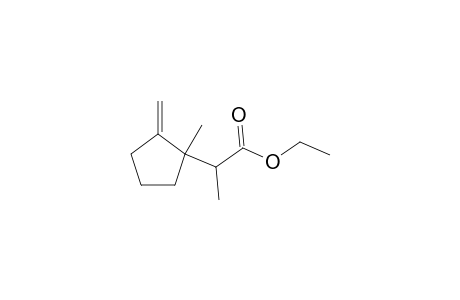 ethyl 2-(1-methyl-2-methylenecyclopentyl)propanoate