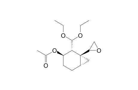 3-Acetoxy]-2-(diethoxymethyl)-1-(oxiranyl)bicyclo[4.1.0]heptane