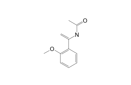1-ACETYLAMINO-1-(2'-METHOXYPHENYL)-ETHENE