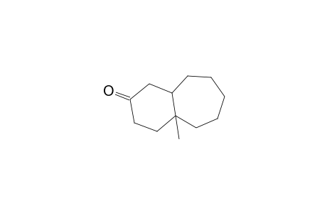 2H-Benzocyclohepten-2-one, decahydro-4a-methyl-, trans-