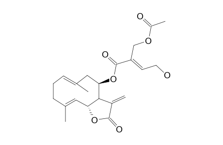 8-BETA-(5'-ACETOXY-4'-HYDROXYTIGLOYLOXY)-COSTUNOLIDE