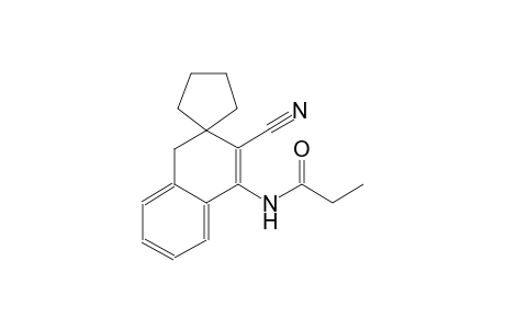 N-(3'-cyano-1'H-spiro[cyclopentane-1,2'-naphthalen]-4'-yl)propionamide