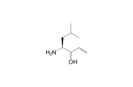 (4S)-4-Amino-6-methyl-hept-1-en-3-ol