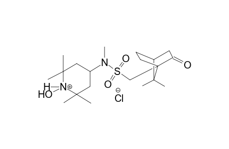 piperidinium, 4-[[[(7,7-dimethyl-2-oxobicyclo[2.2.1]hept-1-yl)methyl]sulfonyl]methylamino]-1-hydroxy-2,2,6,6-tetramethyl-, chloride