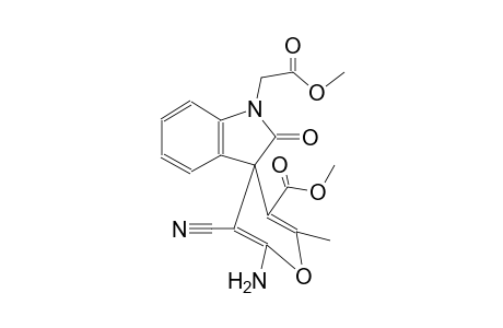 methyl (3R)-6'-amino-5'-cyano-1-(2-methoxy-2-oxoethyl)-2'-methyl-2-oxospiro[indole-3,4'-pyran]-3'-carboxylate methyl (3R)-6'-amino-5'-cyano-1-(2-methoxy-2-oxo-ethyl)-2'-methyl-2-oxo-spiro[indoline-3,4'-pyran]-3'-carboxylate (3R)-6'-amino-5'-cyano-1-(2-methoxy-2-oxoethyl)-2'-methyl-2-oxo-3'-spiro[indoline-3,4'-pyran]carboxylic acid methyl ester (3R)-6'-amino-5'-cyano-2-keto-1-(2-keto-2-methoxy-ethyl)-2'-methyl-spiro[indoline-3,4'-pyran]-3'-carboxylic acid methyl ester methyl (3R)-6'-amino-5'-cyano-1-(2-methoxy-2-oxo-ethyl)-2'-methyl-2-oxo-spiro[indole-3,4'-pyran]-3'-carboxylate