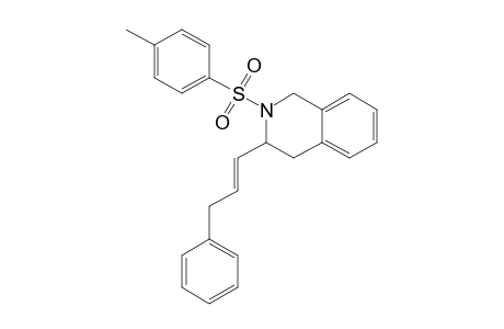 (E)-3-(3-Phenylprop-1-en-1-yl)-2-tosyl-1,2,3,4-tetrahydroisoquinoline