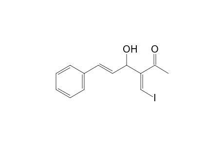4-Hydroxy-3-[1-iodo-(Z)-methylidene]-6-phenyl-(E)-5-hexen-2-one