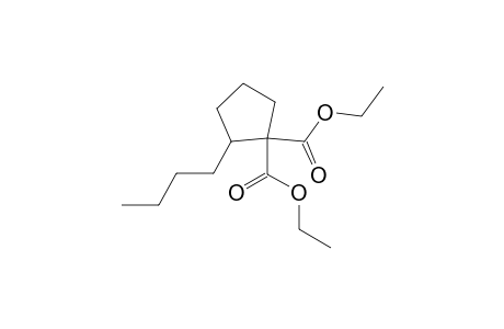 1,1-Cyclopentanedicarboxylic acid, 2-butyl-, diethyl ester