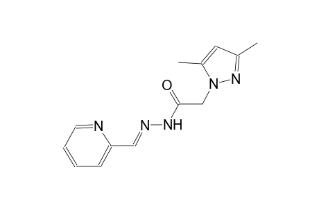 2-(3,5-dimethyl-1H-pyrazol-1-yl)-N'-[(E)-2-pyridinylmethylidene]acetohydrazide