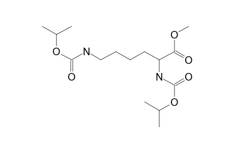 L-Lysine, N,N'-bis(isopropyloxycarbonyl)-, methyl ester