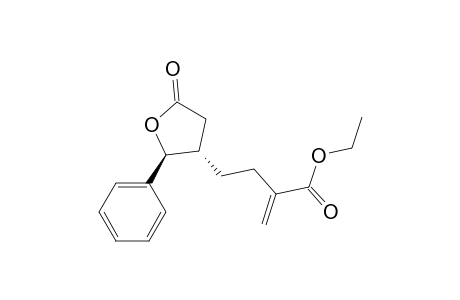 trans-4-(3-Carbethoxy-3-butenyl)-5-phenyltetrahydrofuran-2-one