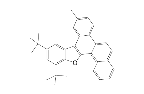 12,14-di-tert-butyl-9-methylchryseno[5,6-b]benzofuran