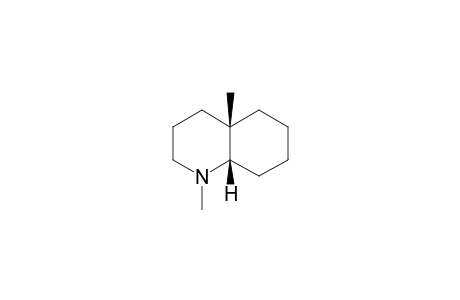N,10-Dimethyl-cis-decahydro-quinoline