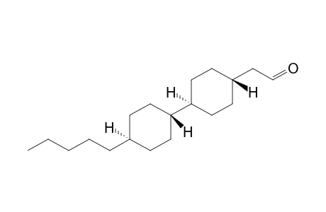 2-[4-(4-Pentylcyclohexyl)cyclohexyl]acetaldehyde