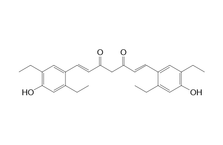 1,7-bis( 2',5'-Diethyl-4'-hydroxyphenyl)-1,6-heptadiene-3,5-dione