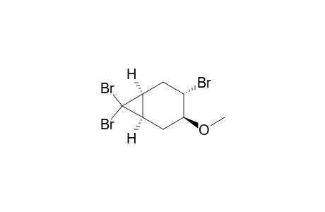 (1.alpha.,3.alpha.,4.beta.,6.alpha.)-3,7,7-tribromo-4-methoxybicyclo[4.1.0]heptane