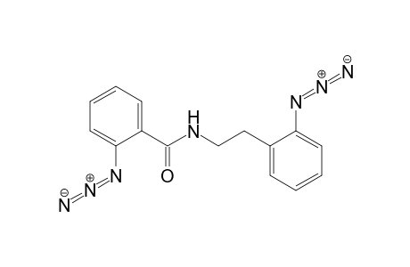 2-Azido-N-[(2'-azidophenyl)ethyl ]benzamide