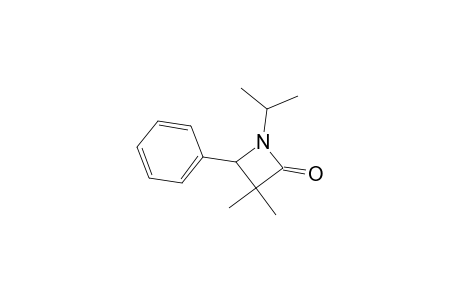 2-Azetidinone, 1-isopropyl-3,3-dimethyl-4-phenyl-