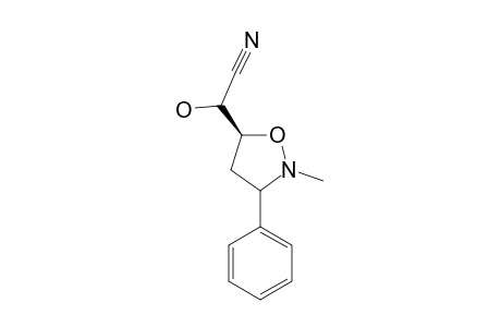 6-CYANO-6-HYDROXY-2N-METHYL-3-PHENYLISOXAZOLIDINE;ISOMER-#1