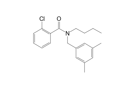 Benzamide, 2-chloro-N-(3,5-dimethylbenzyl)-N-butyl-