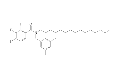Benzamide, 2,3,4-trifluoro-N-(3,5-dimethylbenzyl)-N-pentadecyl-