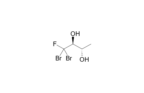 (2S,3S)-1,1-Dibromo-1-fluoro-2,3-butanediol