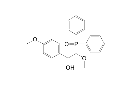 Benzenemethanol, .alpha.-[(diphenylphosphinyl)methoxymethyl]-4-methoxy-, (R*,S*)-