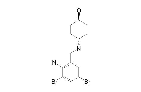 (+/-)-TRANS-4-(2-AMINO-3,5-DIBROMOBENZYLAMINO)-CYCLOHEX-2-ENOL