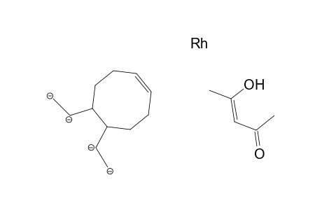 Rhodium, bis[5,6-bis(.eta.2-ethenyl)cyclooctene](2,4-pentanedionato-O,O')-, stereoisomer