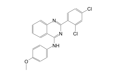 N-[2-(2,4-dichlorophenyl)-4-quinazolinyl]-N-(4-methoxyphenyl)amine