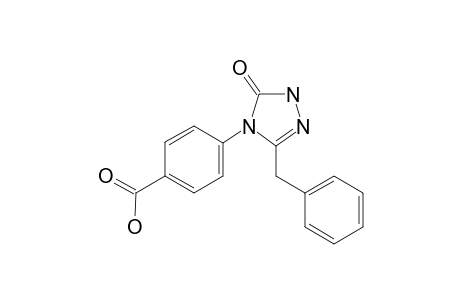 3-BENZYL-4-(4-CARBOXYPHENYL)-4,5-DIHYDRO-1H-1,2,4-TRIAZOL-5-ONE