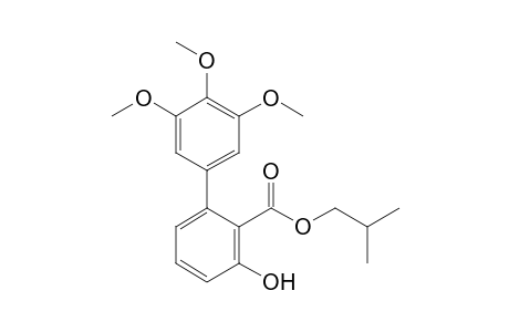 3-Hydroxy-3',4',5'-trimethoxybiphenyl-2-carboxylic Acid Isobutyl ester